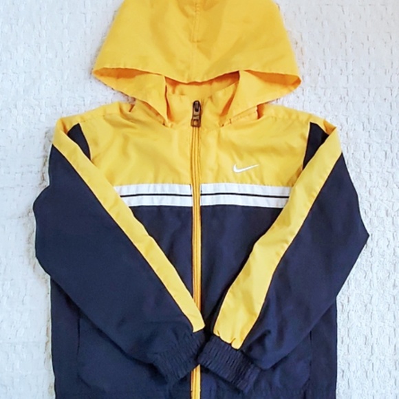 NIKE Other - NIKE Boys Hooded Zip Front Windbreaker Jacket